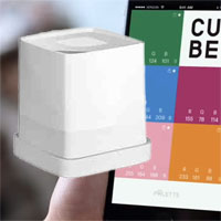 Изображение: умному детектору цвета Palette Cube Bluetooth от Palette Pty Ltd