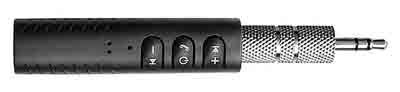 Bild: AUX IN Bluetooth Dongle mit Miniklinke TRS 3,5 mm
