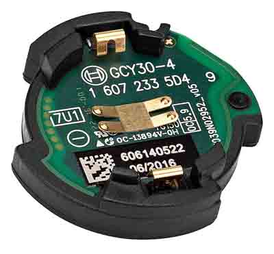 Resim: Kompakt Bluetooth elektroniği (Modul GCY 30-4, SR 2032 boyutunda)